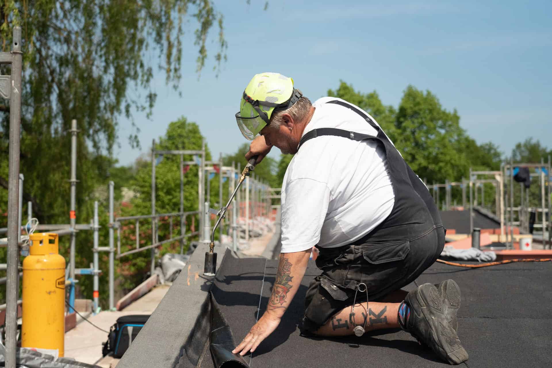 Reparation af tagpap NimGruppen